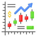 gráfico de crecimiento financiero 