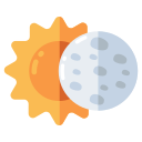 eclipse solar total icon