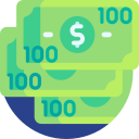 billete de 100 dolares icon