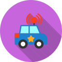 coche de policía icon