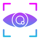 escáner ocular icon