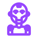 robot humanoide icon