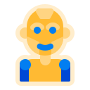 robot humanoide icon