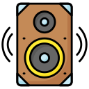 altavoz de graves icon