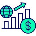 crecimiento económico icon