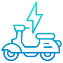 scooter electrico icon