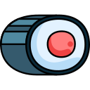 rollo de sushi icon