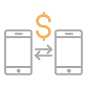 transferencia en línea icon