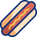 hot dog animated icon