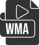 formato de archivo wma icon