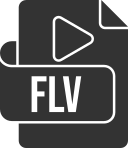 formato de archivo flv icon