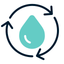 reciclar agua icon