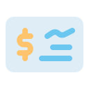 cheque bancario icon