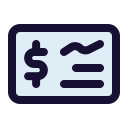 cheque bancario icon