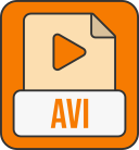 formato de archivo avi icon