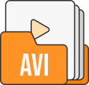 formato de archivo avi icon