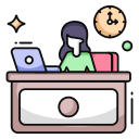 recepcionista icon