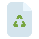 reciclaje de papel icon