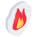 combustión de escudo icon