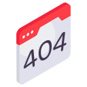 error 404 icon