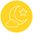 luna creciente icon