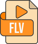 formato de archivo flv icon