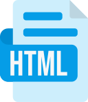 formato de archivo html 