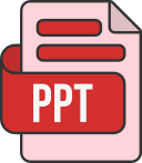 formato de archivo ppt icon