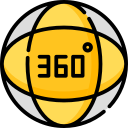 360 grados icon