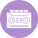 grabador de cassette icon