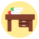 mesa de estudio icon