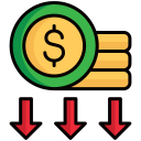 depreciación icon