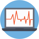 monitor de ecg icon