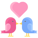 pájaro del amor icon