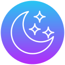 luna creciente icon