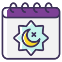 calendario islámico icon