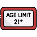 restricción de edad icon