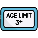 restricción de edad icon