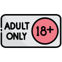 restricción de edad icon