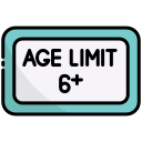 restricción de edad icon