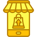 las compras en línea icon