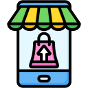 las compras en línea icon