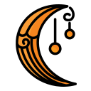 luna creciente icon