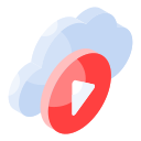 vídeo en la nube icon