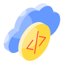 codificación en la nube icon