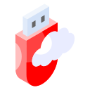 usb en la nube icon