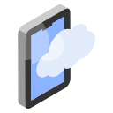 nube móvil icon