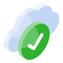 verificación en la nube icon