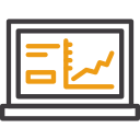 gráfico de linea icon