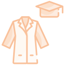 vestido de graduación icon